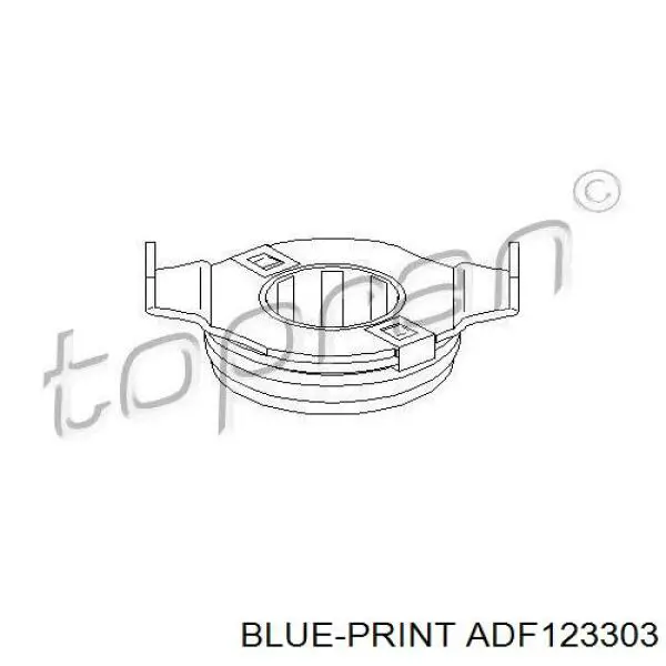 ADF123303 Blue Print підшипник вижимний зчеплення