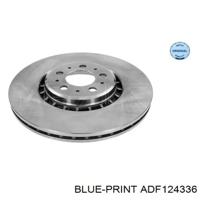 Диск переднього гальма Blue Print ADF124336 ціна, від 63.82 USD
