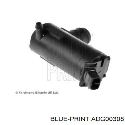 ADG00308 Blue Print насос-двигун омивача скла, переднього