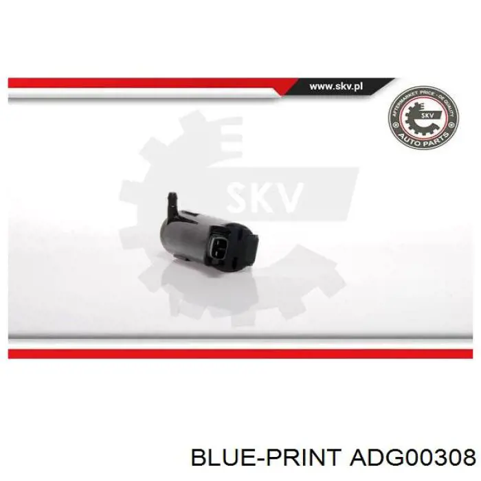 Купити ADG00308 Blue Print Мотор омивача лобового скла