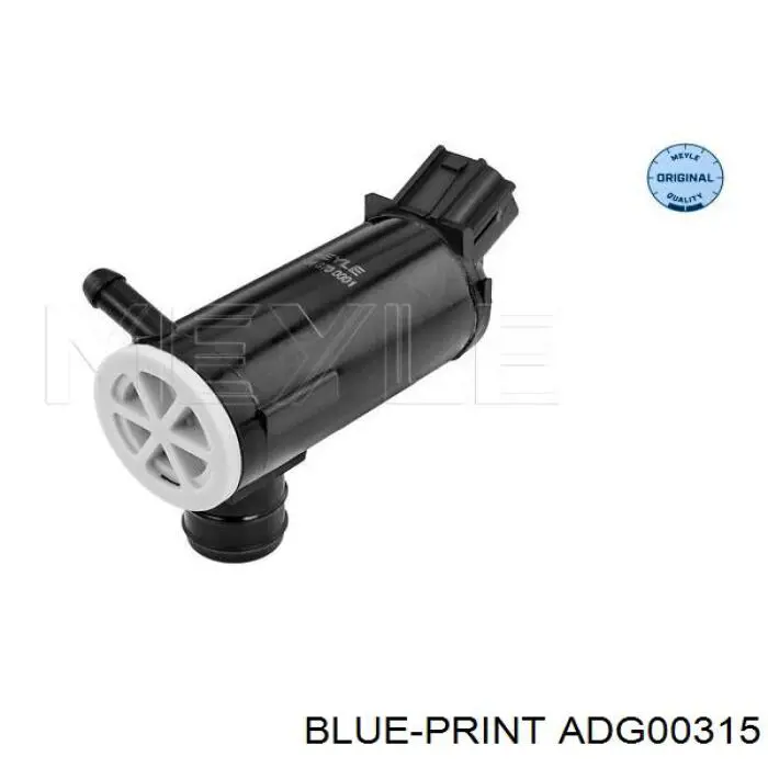 ADG00315 Blue Print насос-двигун омивача скла, переднього