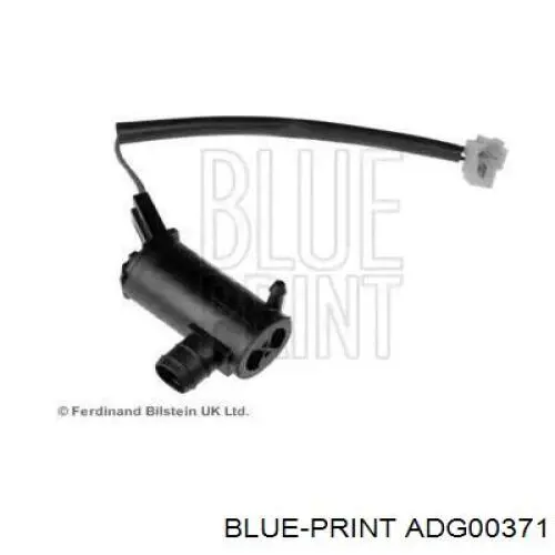ADG00371 Blue Print насос-двигун омивача скла, переднього