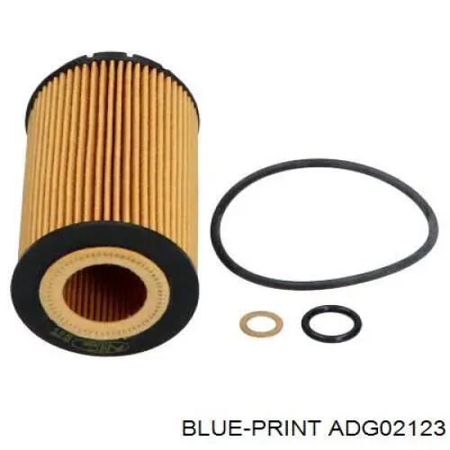 Фільтр масляний Blue Print ADG02123