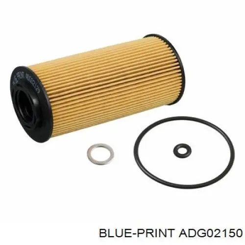 Масляний фільтр двигуна Blue Print ADG02150 ціна, від 8.09 USD