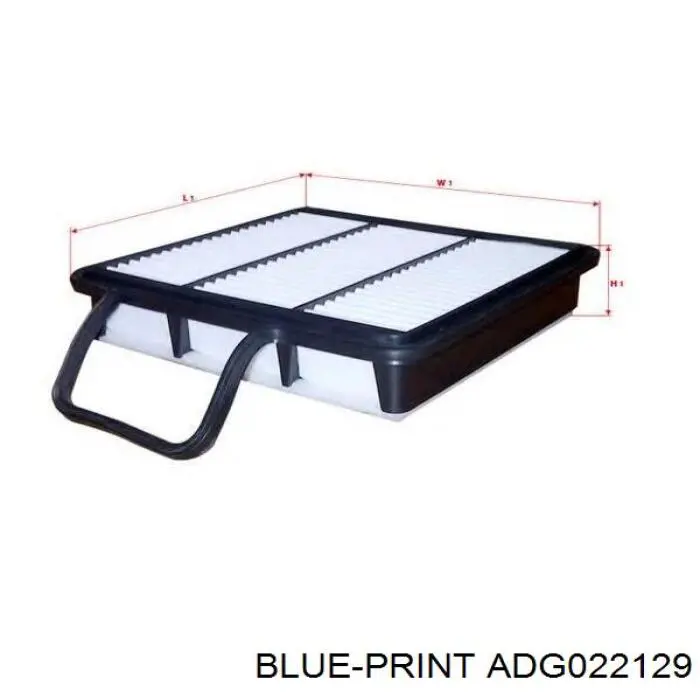 Фільтр повітряний обігрівача Blue Print ADG022129 ціна, від 6.17 USD
