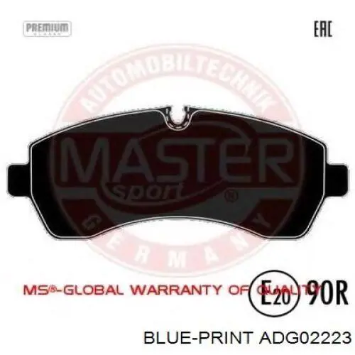 Елемент повітряного фільтра Blue Print ADG02223 ціна, від 5.17 USD