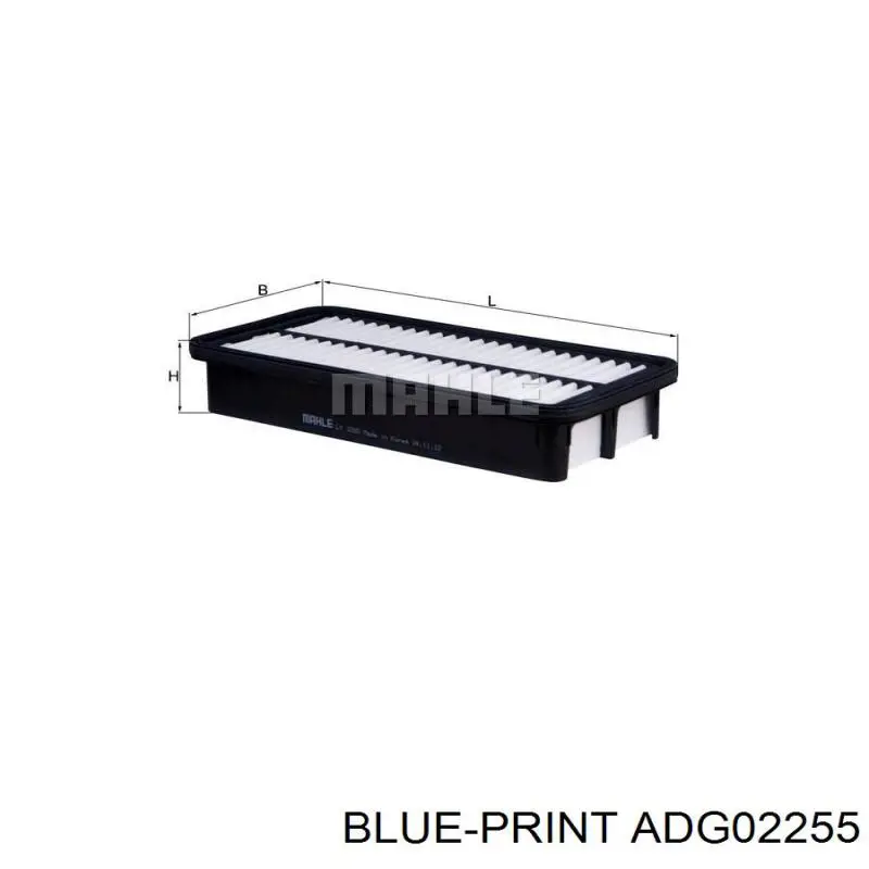 Купити ADG02255 Blue Print Автомобільний фільтр повітря