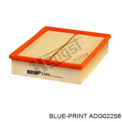 Купити ADG02258 Blue Print Автомобільний фільтр повітря