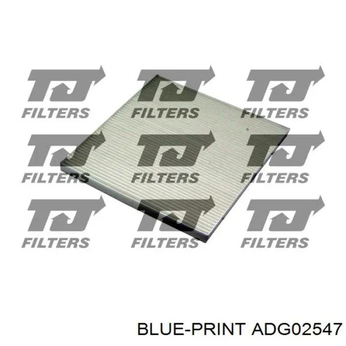 Купити ADG02547 Blue Print Фільтр салону вугільний