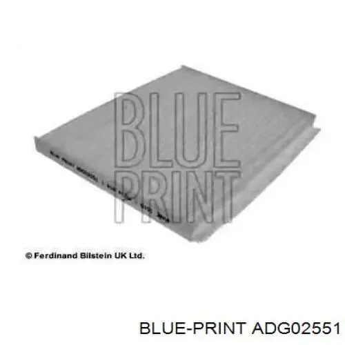 Повітряний фільтр салону Blue Print ADG02551
