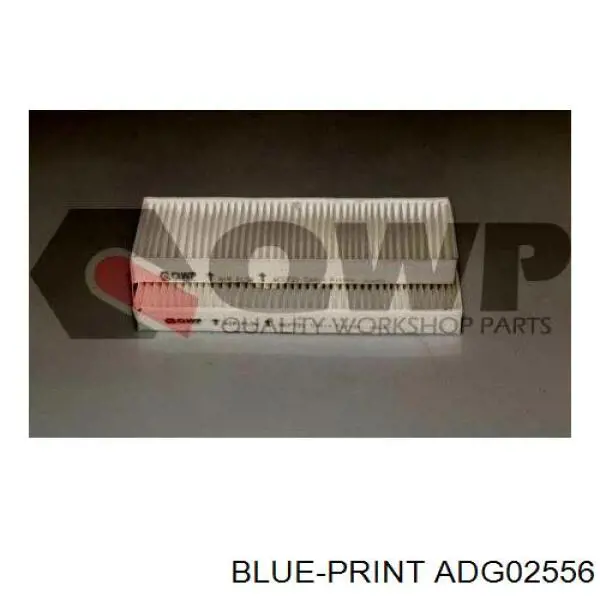 Повітряний фільтр салону Blue Print ADG02556