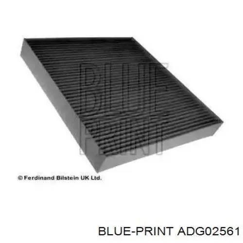 Купити ADG02561 Blue Print Фільтр салону вугільний