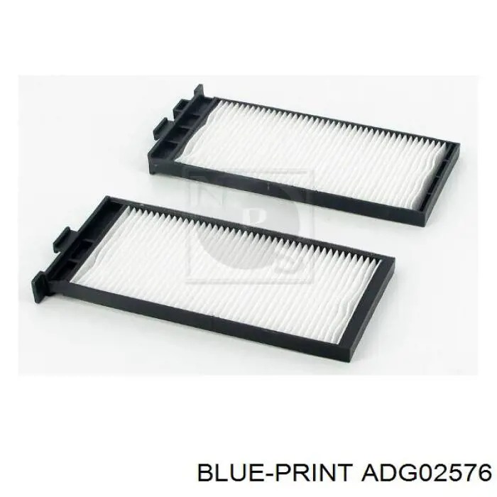 Купити ADG02576 Blue Print Фільтр салону вугільний
