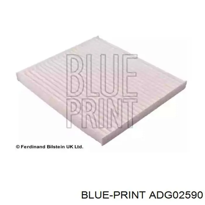 Купити ADG02590 Blue Print Фільтр салону вугільний