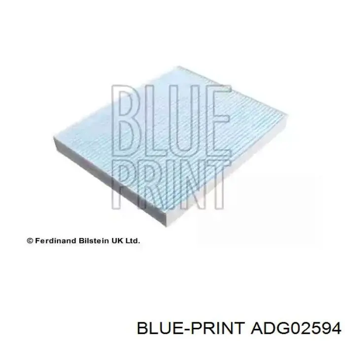 Купити ADG02594 Blue Print Фільтр салону вугільний