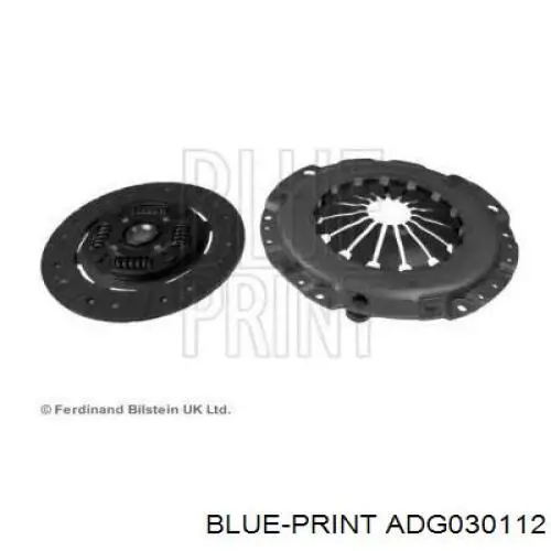 ADG030112 Blue Print комплект зчеплення (3 частини)