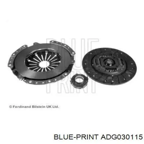 Комплект зчеплення (3 частини) Blue Print ADG030115 ціна, від 157.71 USD