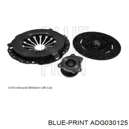 Комплект зчеплення (3 частини) Blue Print ADG030125 ціна, від 154.05 USD