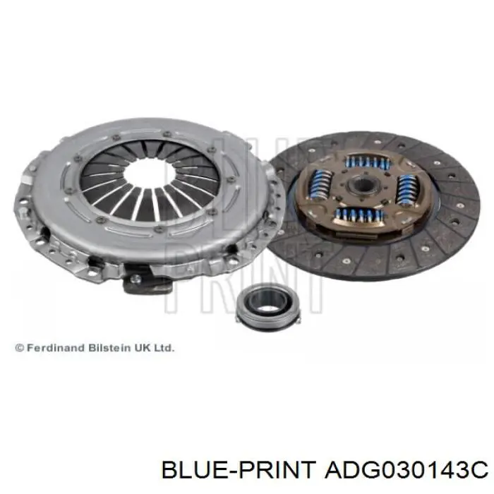 Підшипник вижимний зчеплення ADG030143C Blue Print