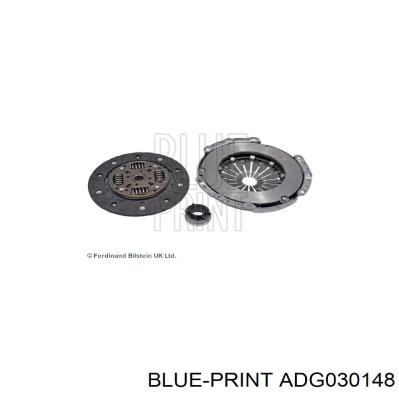 Комплект зчеплення (3 частини) Blue Print ADG030148 ціна, від 103.28 USD