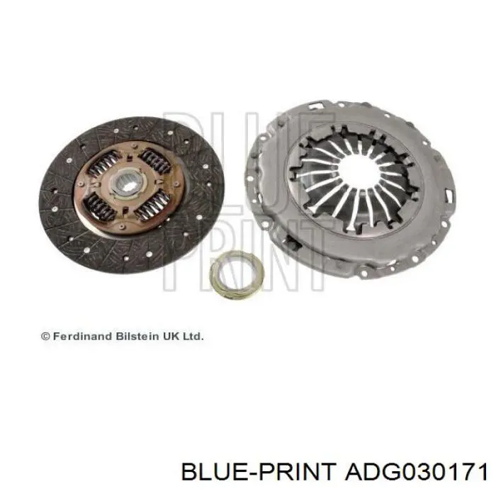 Комплект зчеплення (3 частини) Blue Print ADG030171 ціна, від 168.64 USD