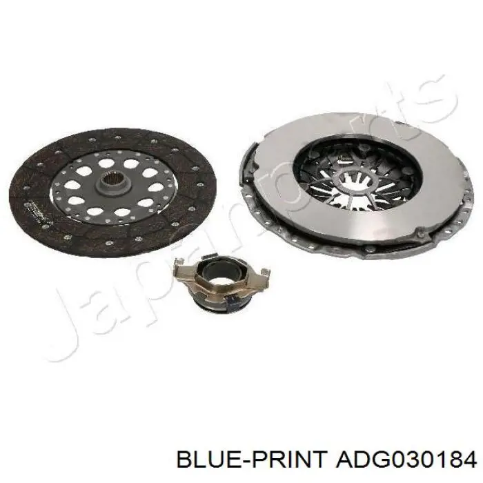 Купити ADG030184 Blue Print Комплект зчеплення (диск, корзина, підшипник)