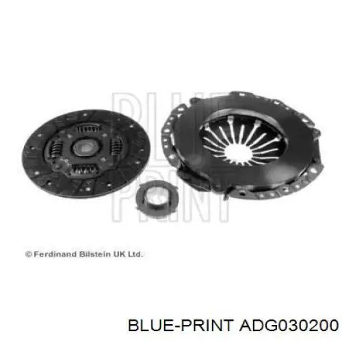 ADG030200 Blue Print комплект зчеплення (3 частини)