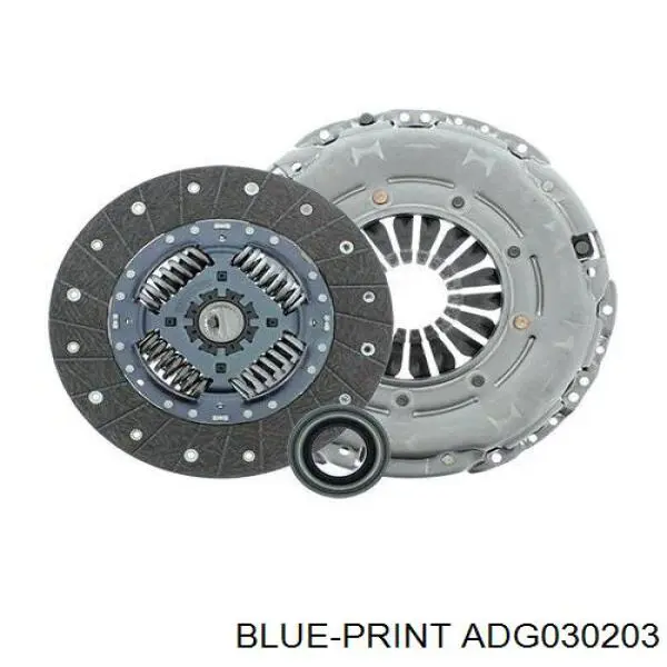 Комплект зчеплення (3 частини) Blue Print ADG030203 ціна, від 99.21 USD