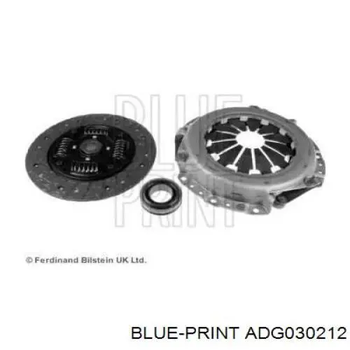 ADG030212 Blue Print комплект зчеплення (3 частини)