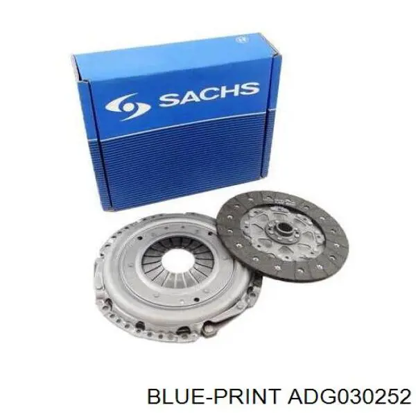 Комплект зчеплення (3 частини) Blue Print ADG030252 ціна, від 130.78 USD
