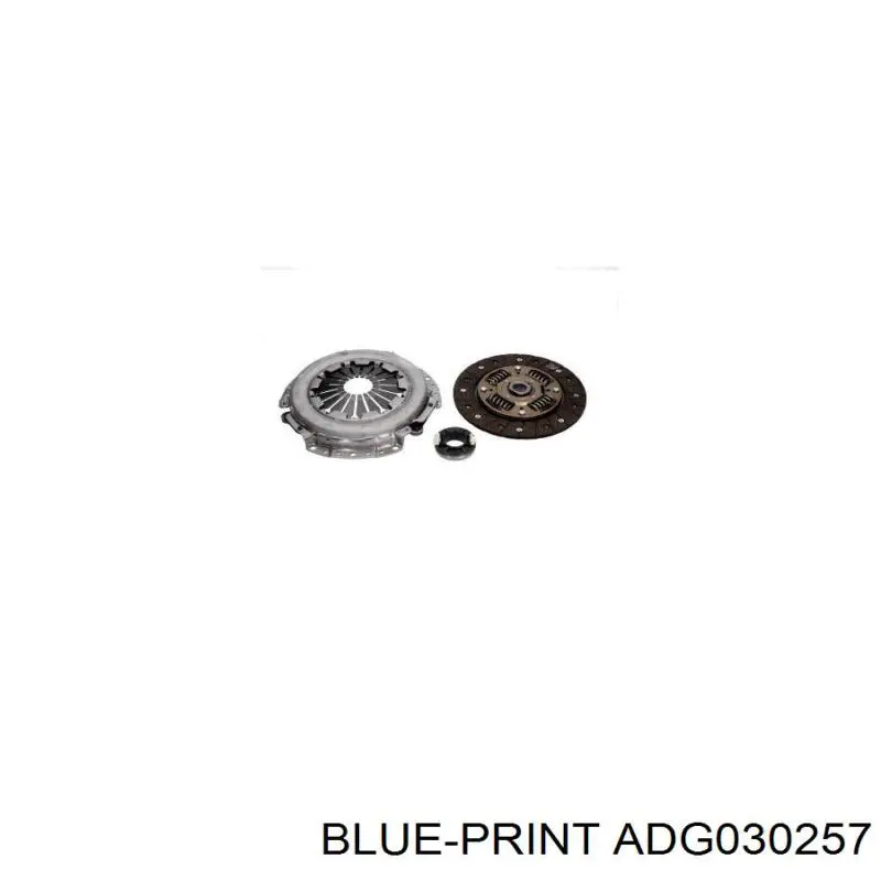Комплект зчеплення (3 частини) Blue Print ADG030257 ціна, від 99.62 USD