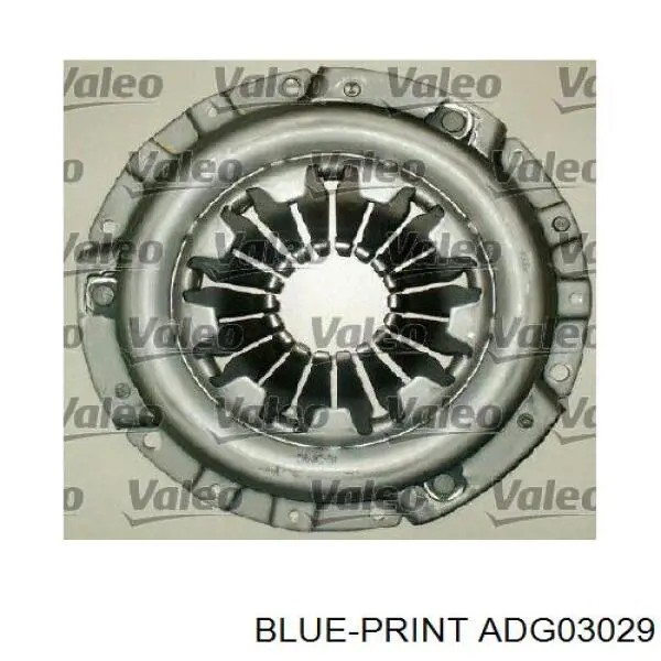 Купити ADG03029 Blue Print Комплект зчеплення (диск, корзина, підшипник)