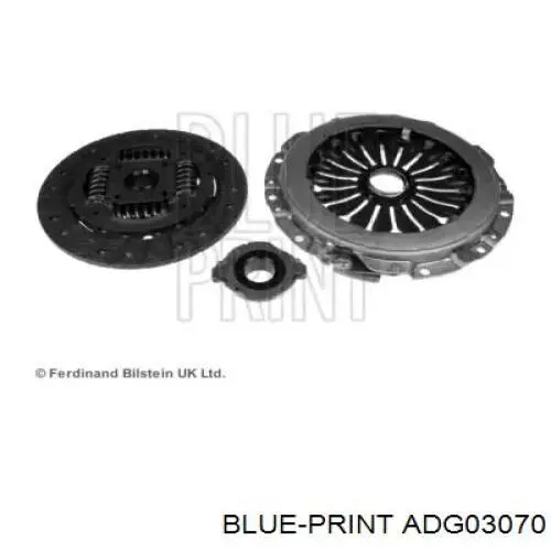 Комплект зчеплення (3 частини) Blue Print ADG03070 ціна, від 139.79 USD