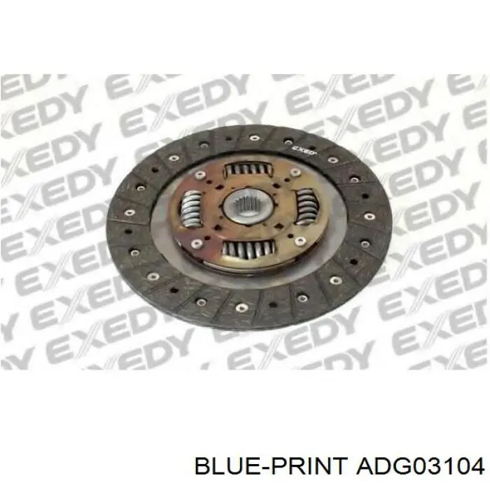 Диск зчеплення 4110028011 Hyundai/Kia