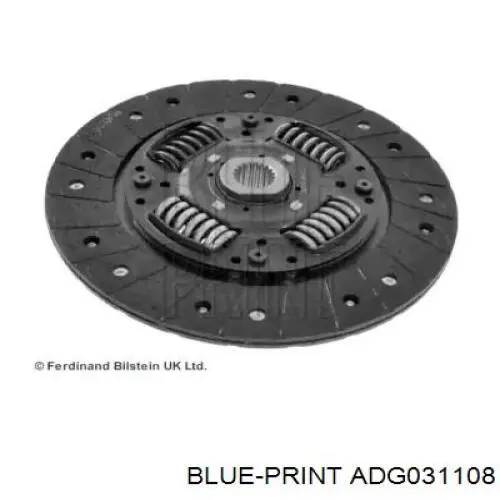 ADG031108 Blue Print диск зчеплення