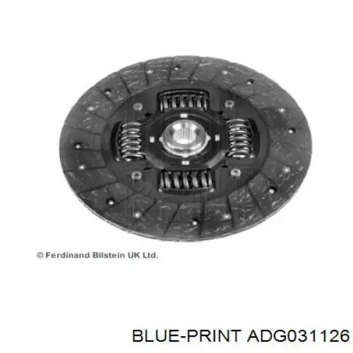 ADG031126 Blue Print диск зчеплення