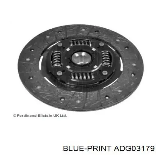 ADG03179 Blue Print диск зчеплення