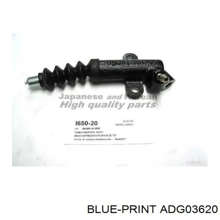 Робочий циліндр зчеплення ADG03620 Blue Print