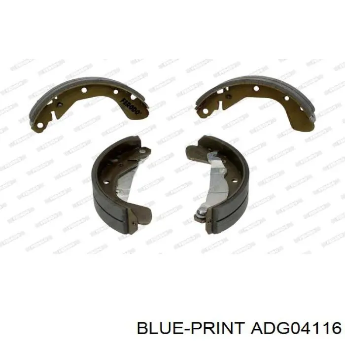 Колодки гальмові задні, барабанні Opel 90399216 ціна, від 12.12 USD