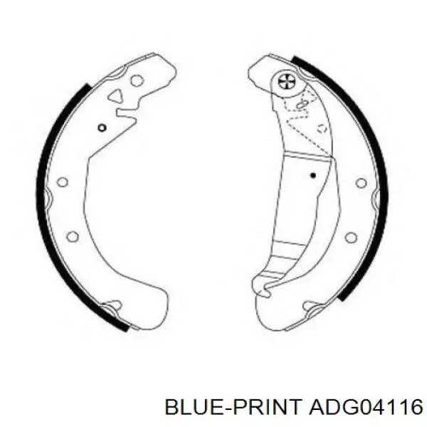 Купити 90399216 Opel Колодки гальмові задні, барабанні