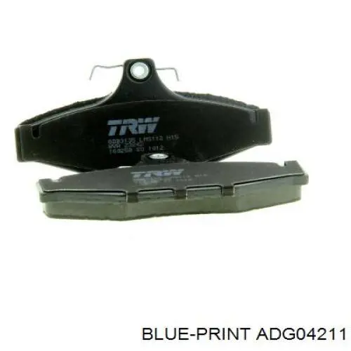 Купити ADG04211 Blue Print Задні колодки