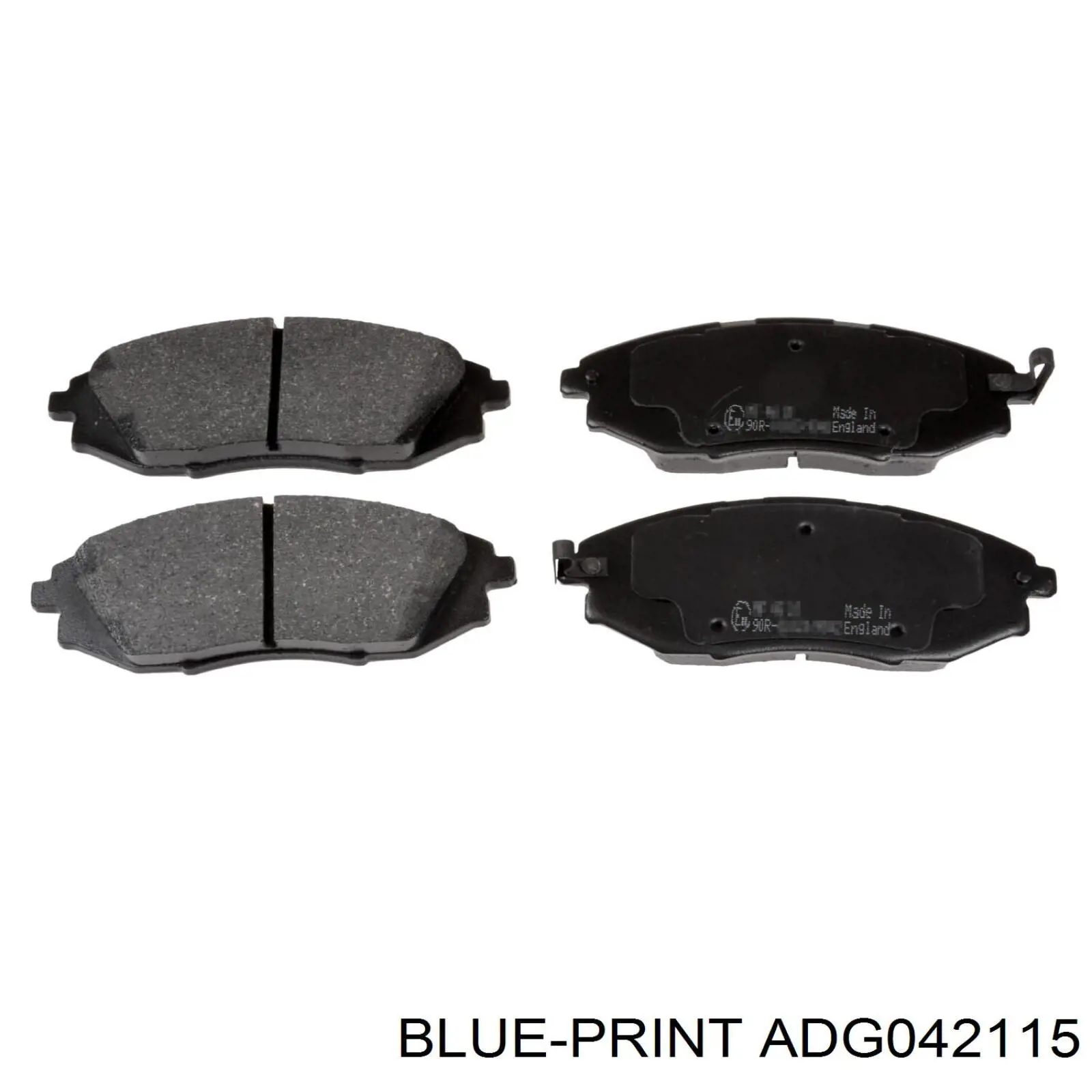 ADG042115 Blue Print колодки гальмівні передні, дискові