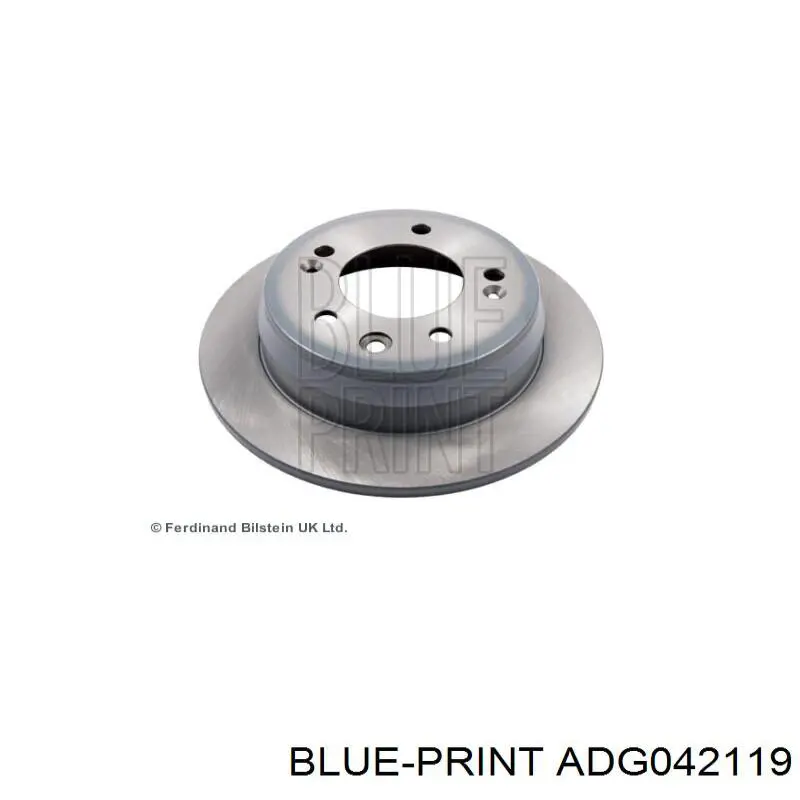 Колодки гальмові задні, дискові ADG042119 Blue Print