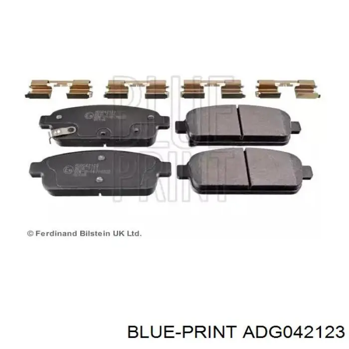 Купити ADG042123 Blue Print Задні колодки