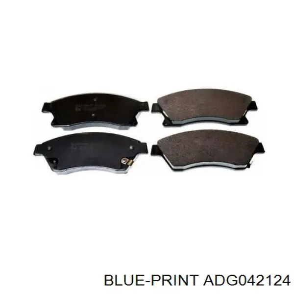 Передні тормозні колодки ADG042124 Blue Print
