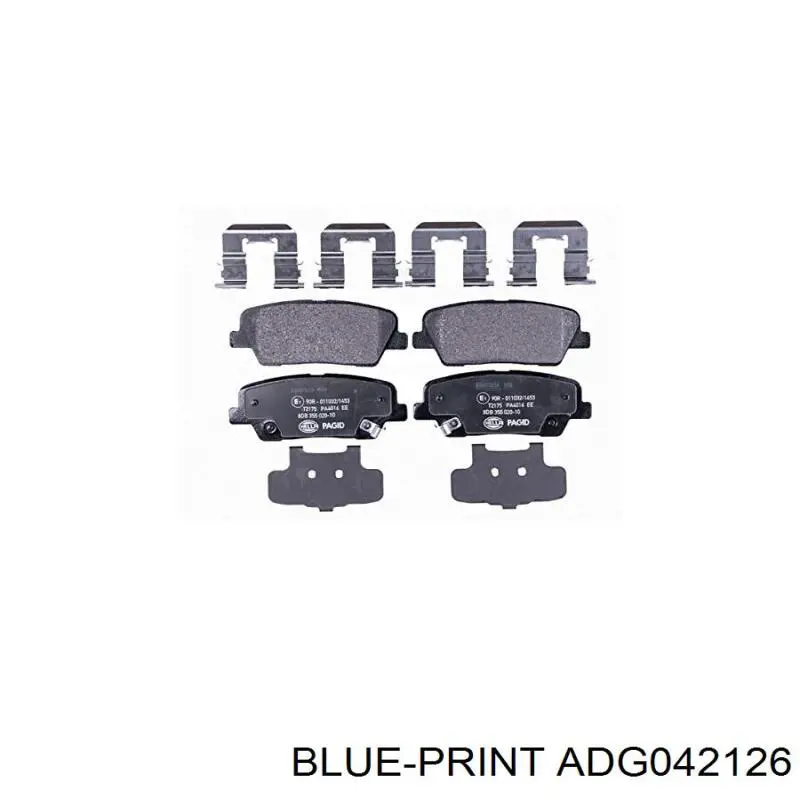 Задні гальмівні колодки Hyundai/Kia 583022WA90 ціна, від 19.45 USD