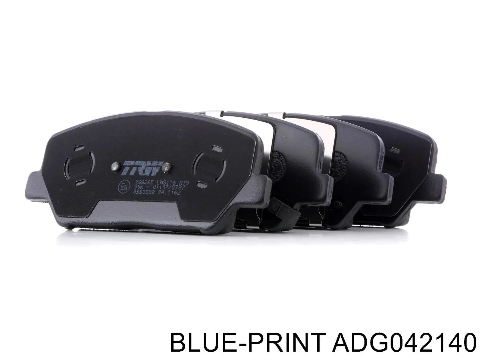 Купити ADG042140 Blue Print Колодки гальмівні передні, дискові