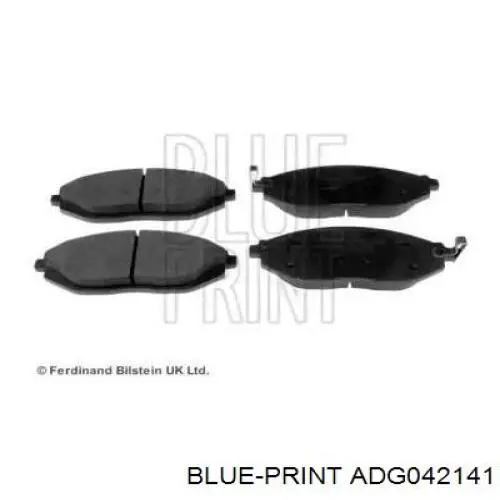 Передні тормозні колодки 42785996 General Motors