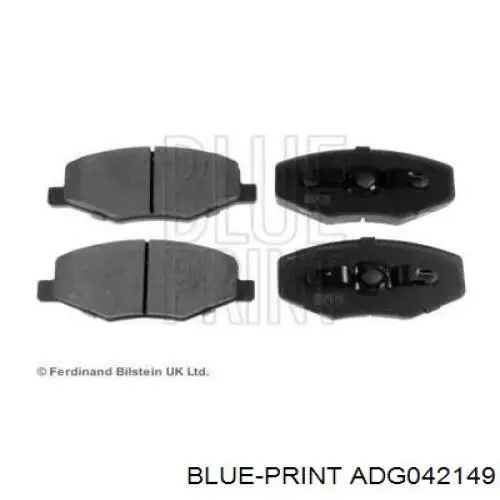 Гальмівні колодки Blue Print ADG042149 ціна, від 11.82 USD