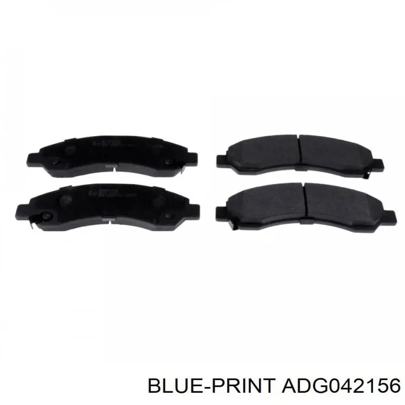 ADG042156 Blue Print колодки гальмівні передні, дискові